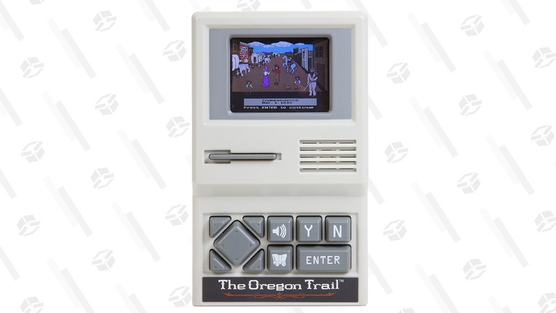 Consola retro con The Oregon Trail | $10 | AmazonGráfico: Shep McAllister